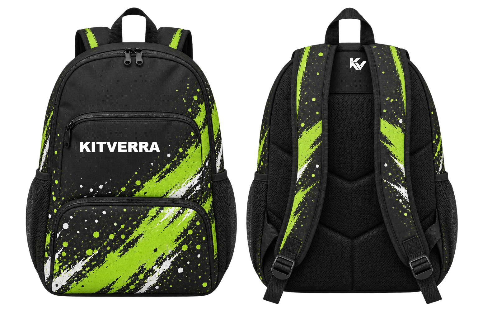 Court Splatter — front and back