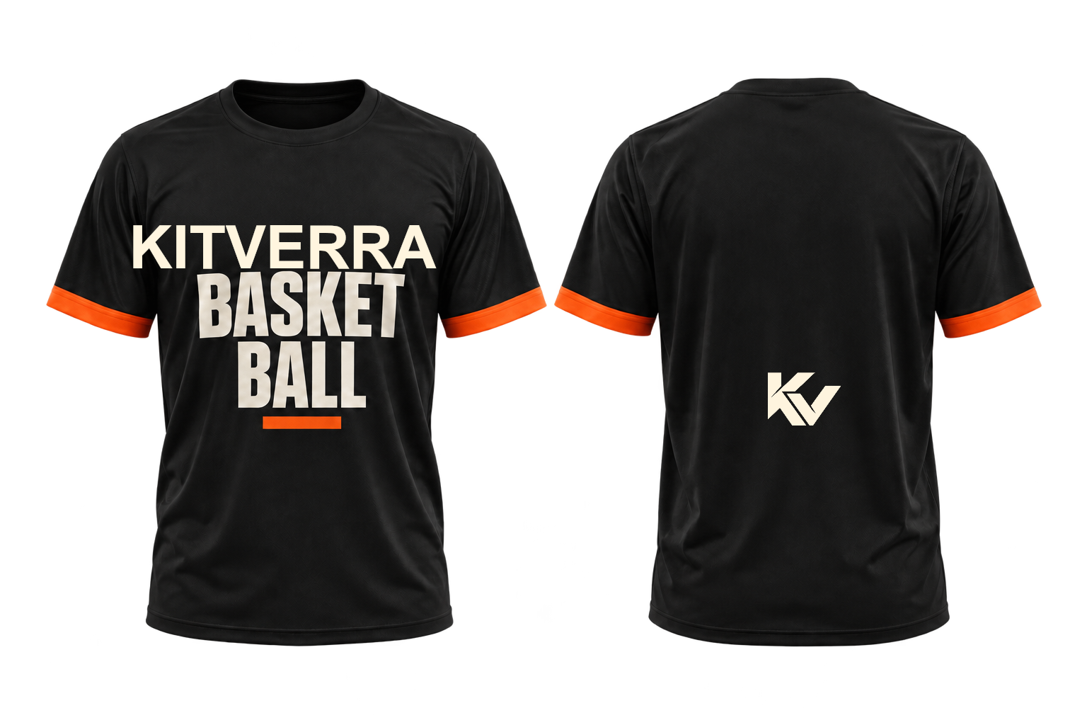 Bench Statement basketball shooting shirt, front and back