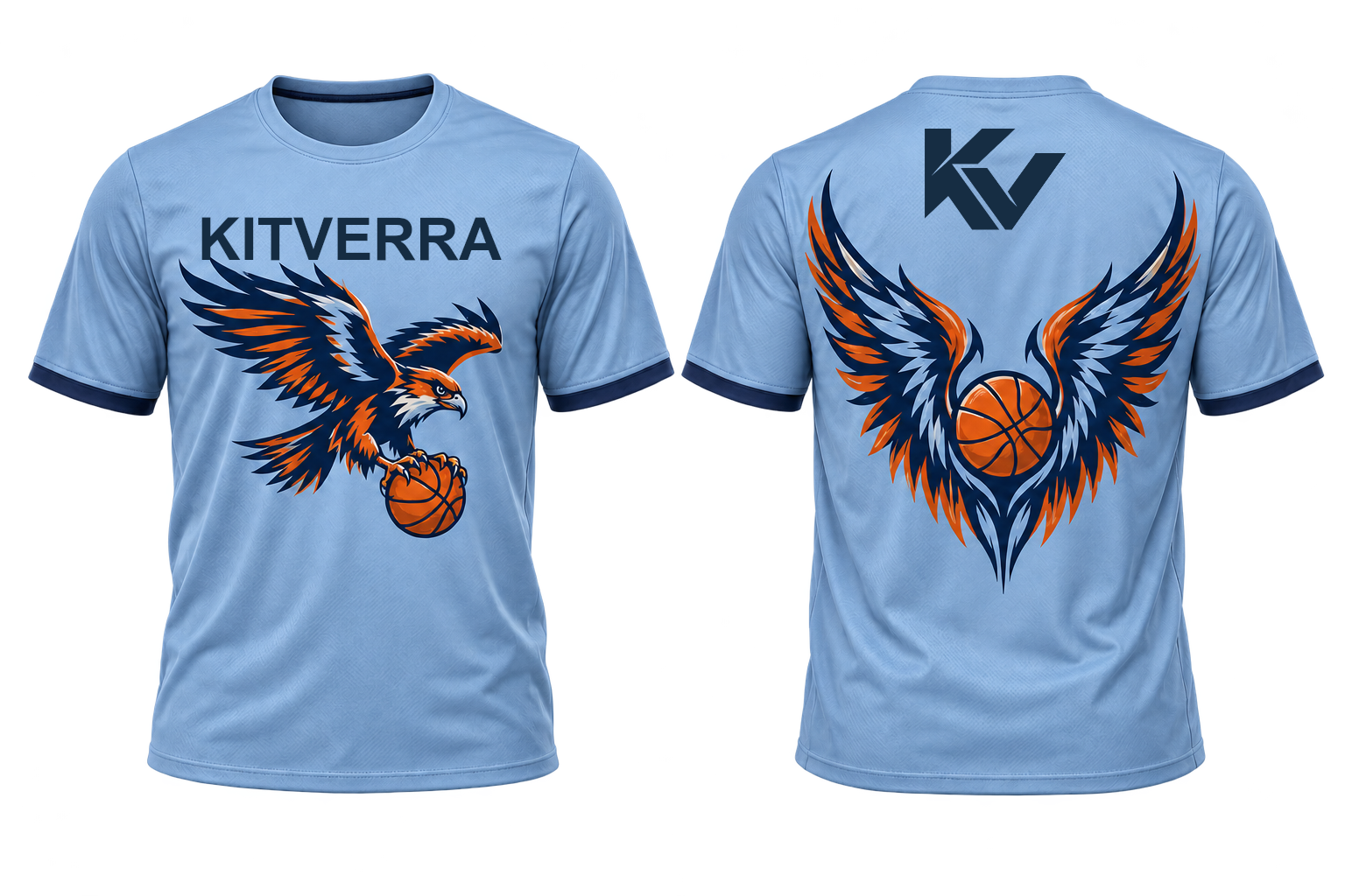 Flight Club basketball shooting shirt, front and back