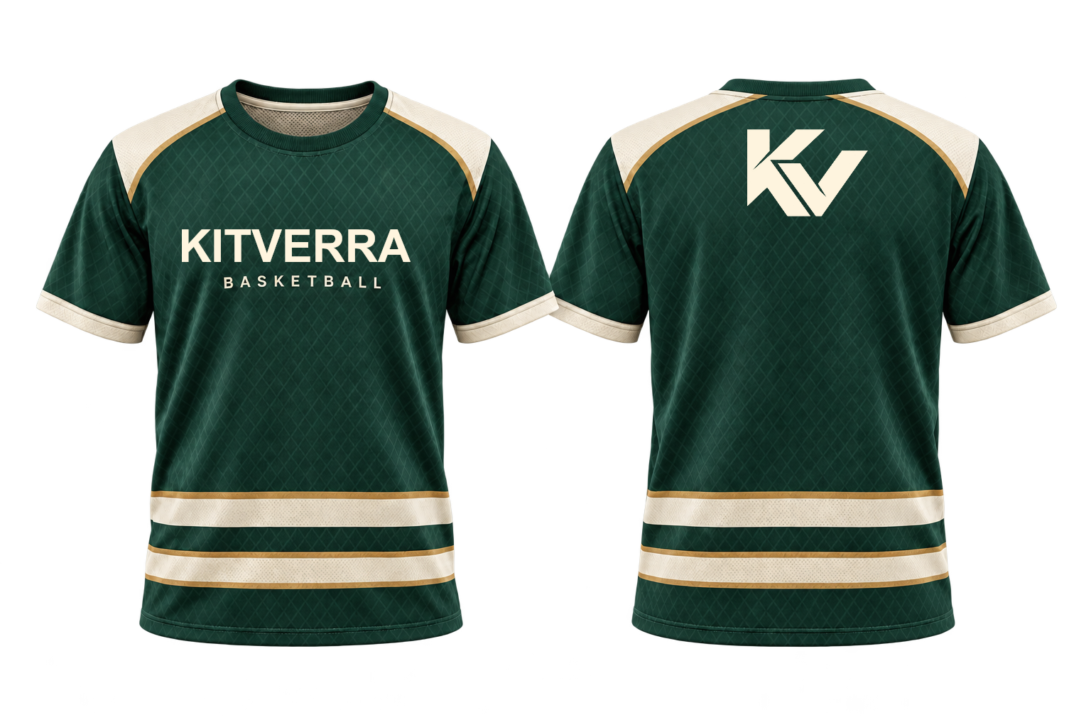 Forest Heritage basketball shooting shirt, front and back