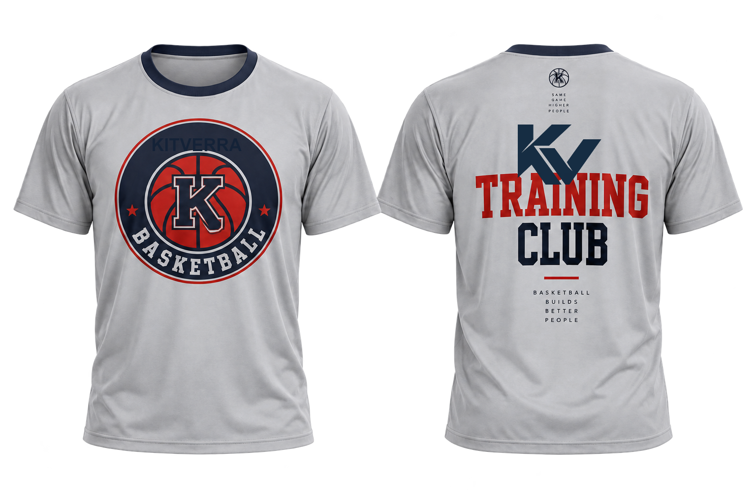 Tournament Seal basketball shooting shirt, front and back