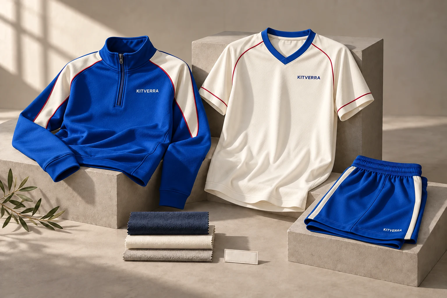 Original KITVERRA collection concept with coordinated garment branding