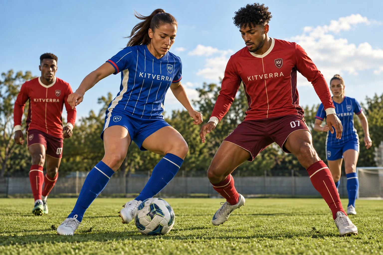Original KITVERRA sports campaign concept