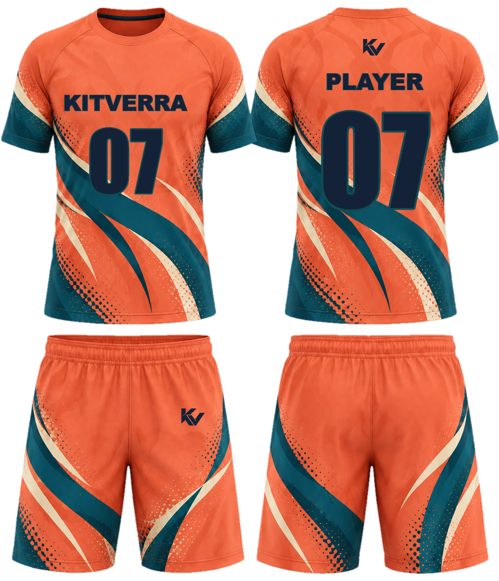 Coral Momentum Handball court sets, front and back