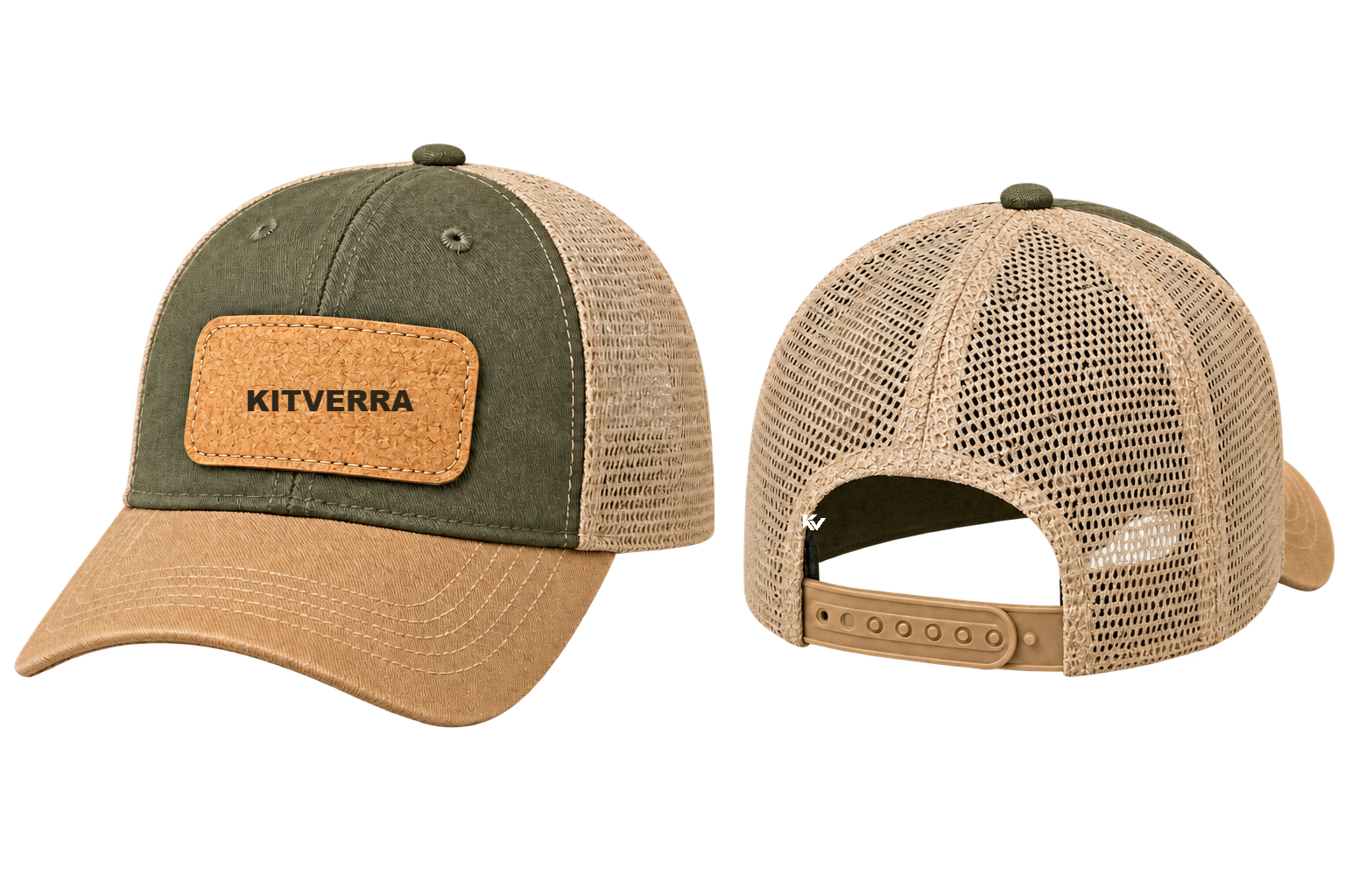 Cork Grove — Cork patch; front and back