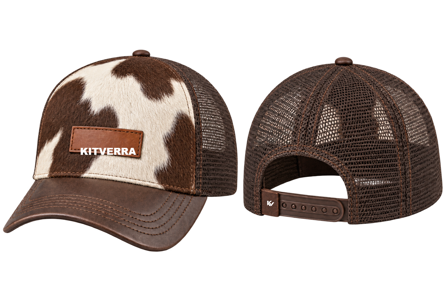 Ranch Hide — Cowhide; front and back