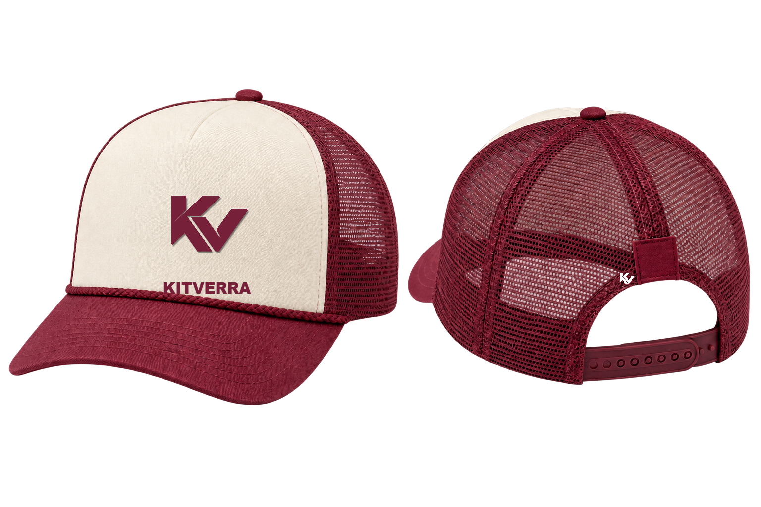 Varsity Felt — Felt applique & chain stitch; front and back