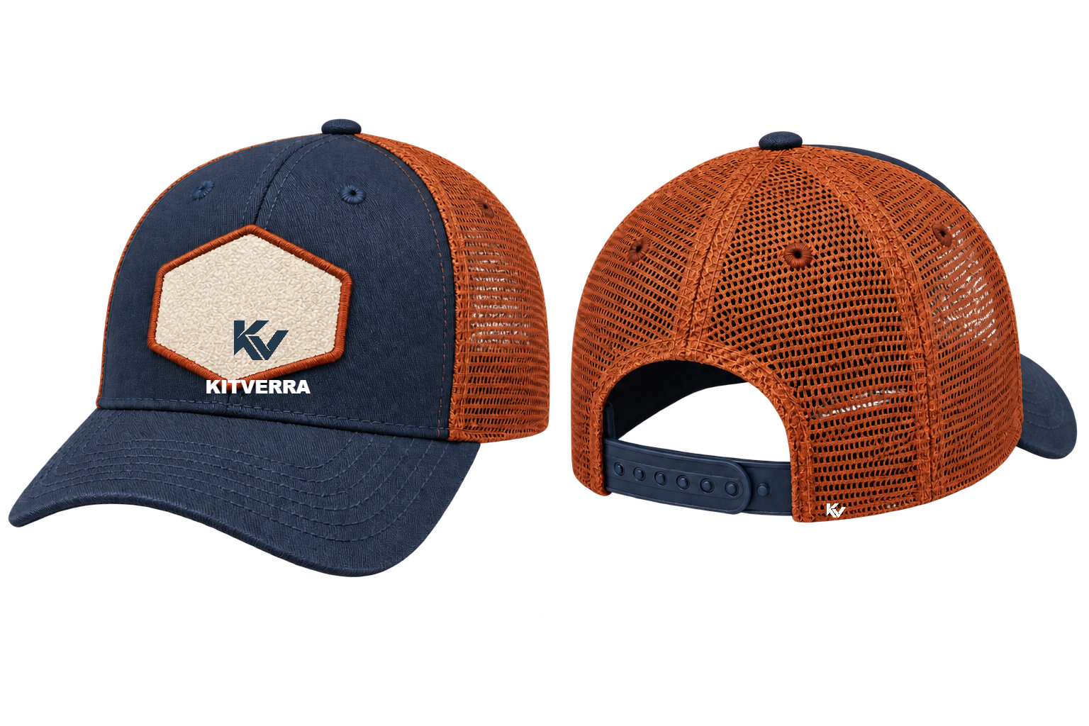 Expedition Weave — Woven patch; front and back
