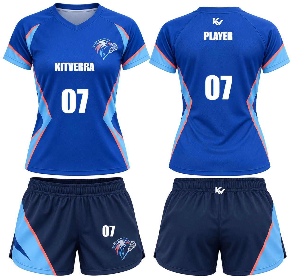 Sprint Facet Women's field sets, front and back