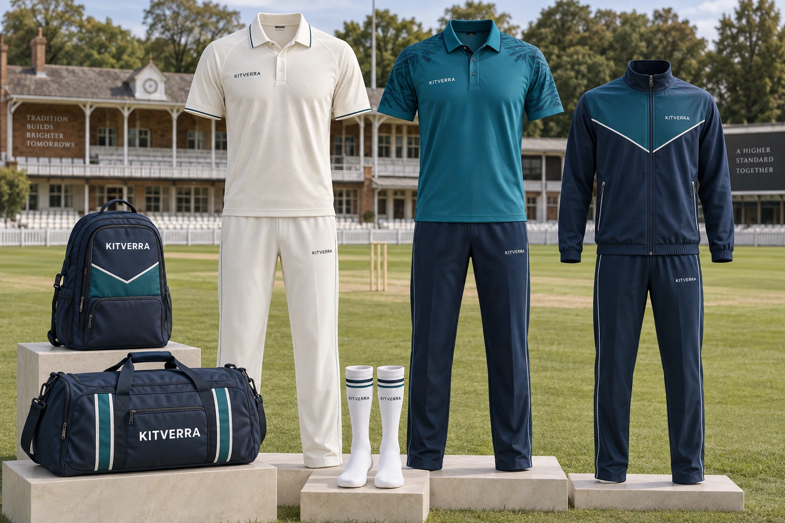 Complete KITVERRA Cricket club package campaign concept