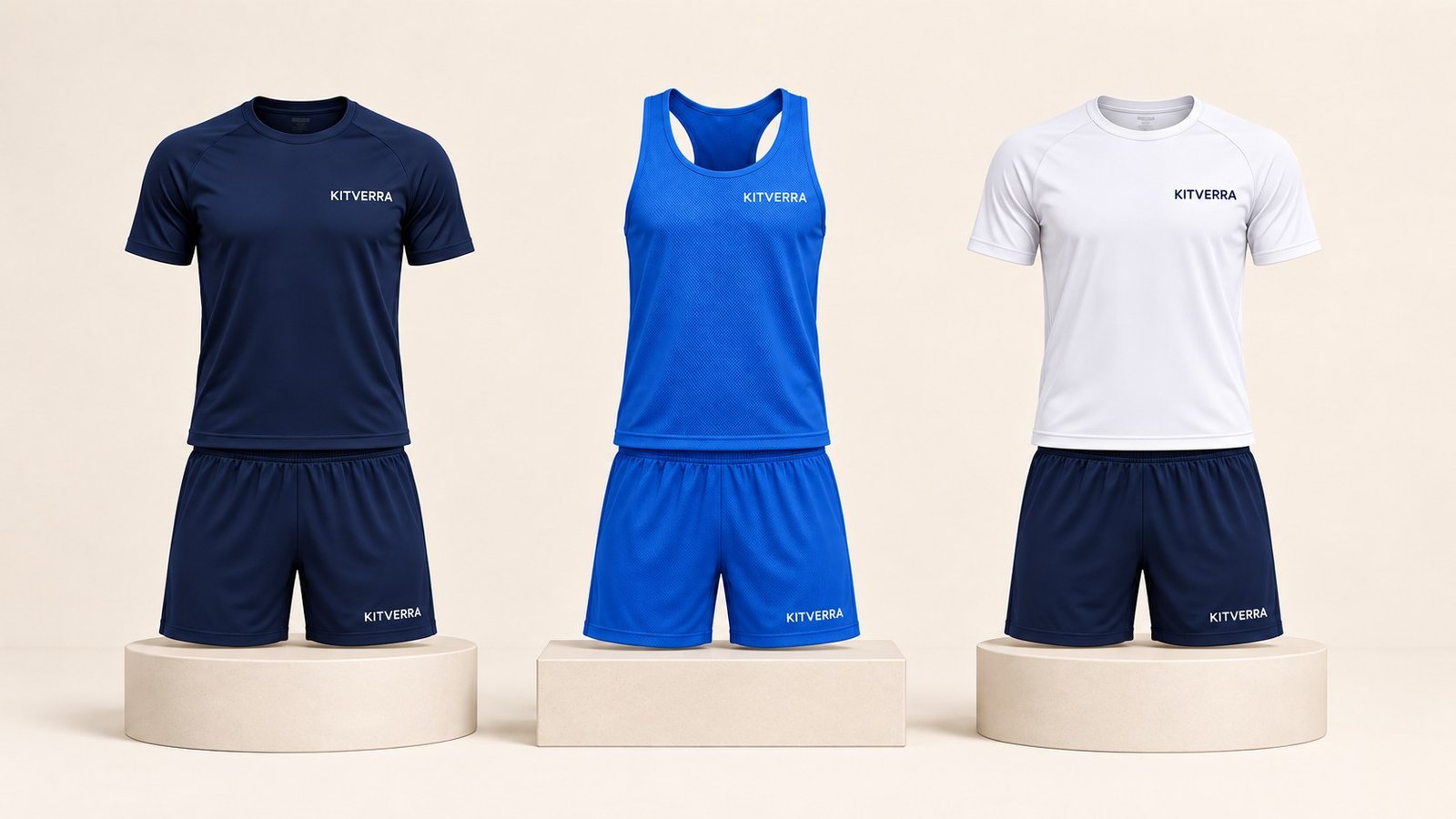 KITVERRA training tops and coordinating shorts, collection inspiration
