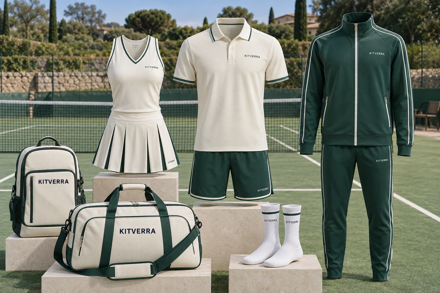 Complete KITVERRA Racket Sports club package campaign concept