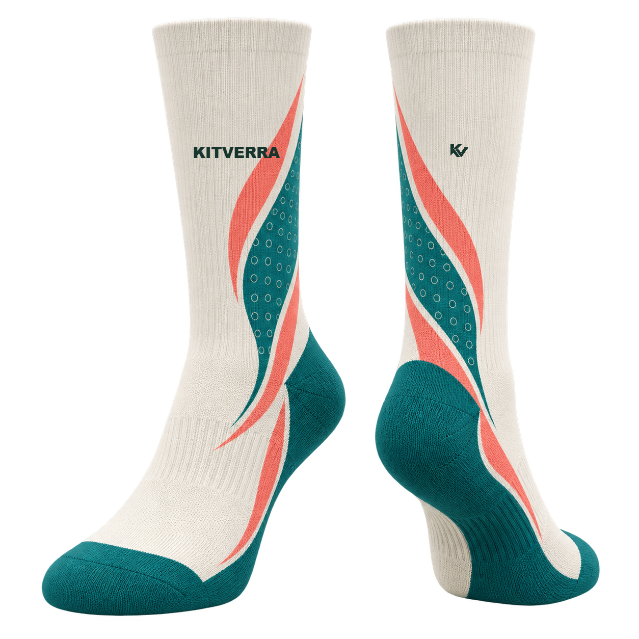 Pivot Bloom — Netball / Crew; front and back