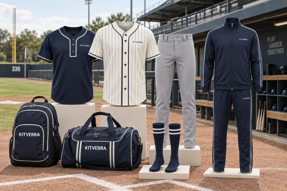 Complete KITVERRA Baseball club package campaign concept