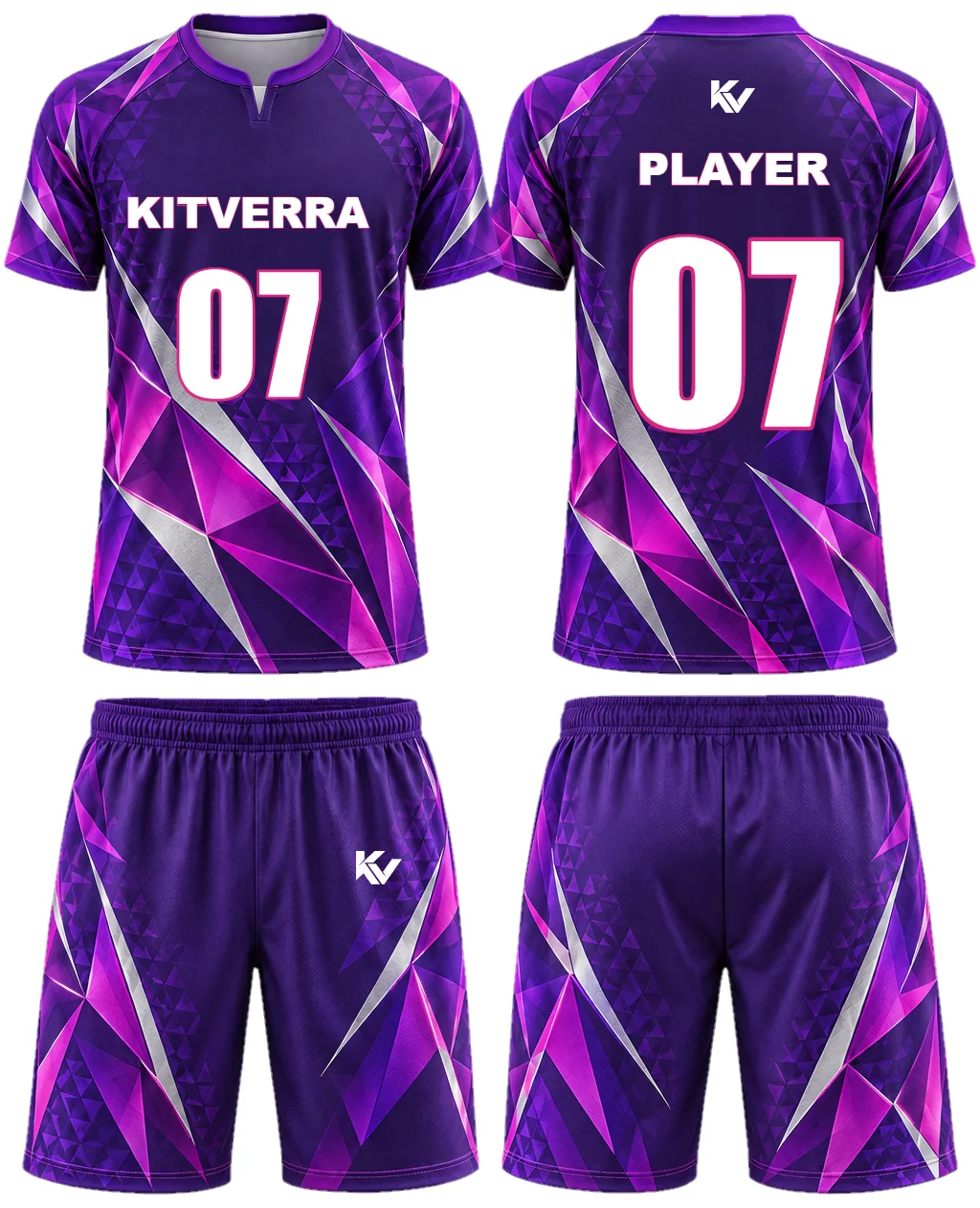 Prism Attack — Handball court sets, front and back design preview