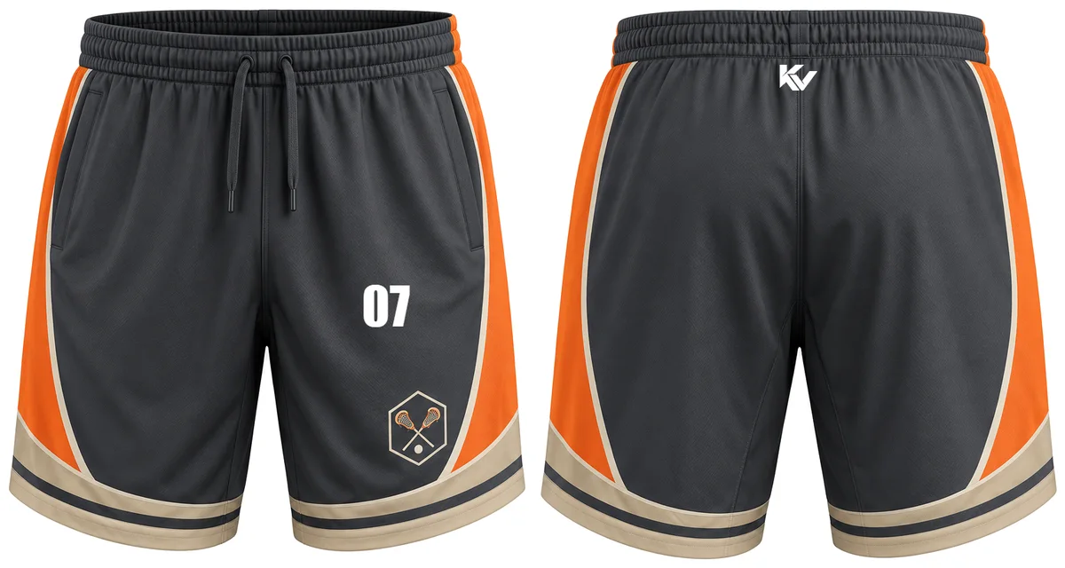 Transition Short — Interlock shorts, front and back design preview