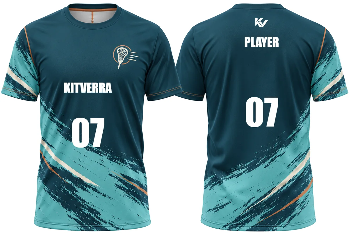 Brush Tempo — Interlock T-shirts, front and back design preview