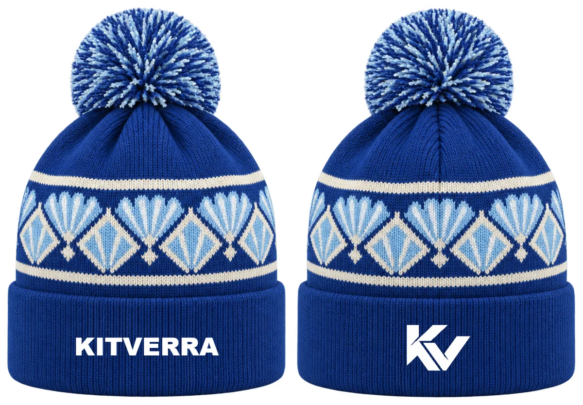 Shuttle Diamond — Racket Sports beanies, front and back design preview