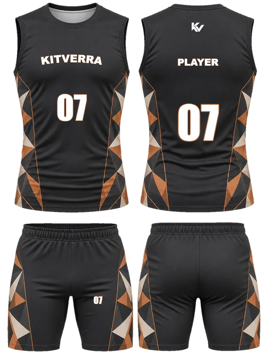 Copper Fracture — 7v7 sleeveless sets, front and back design preview
