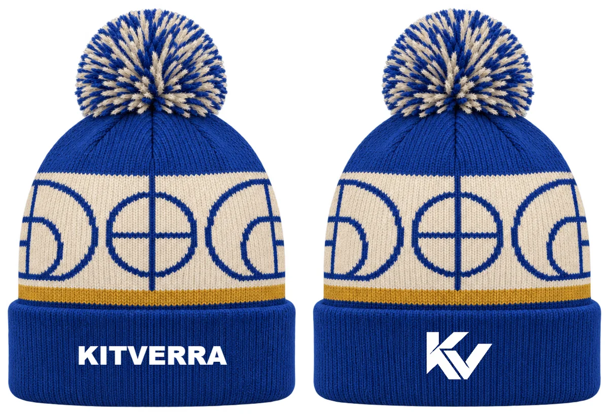 Arc District — Basketball beanies, front and back design preview