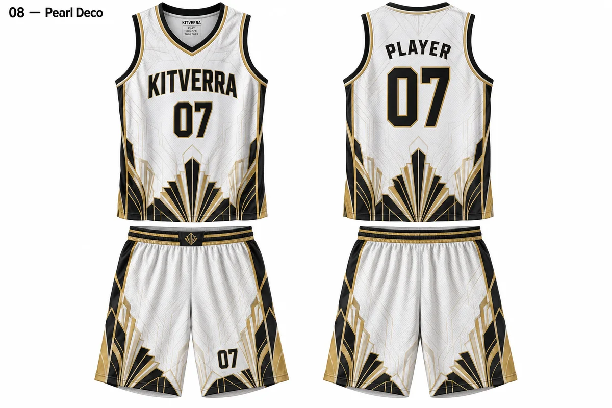 Pearl Deco — GAME KIT / SUBLIMATION, front and back design preview