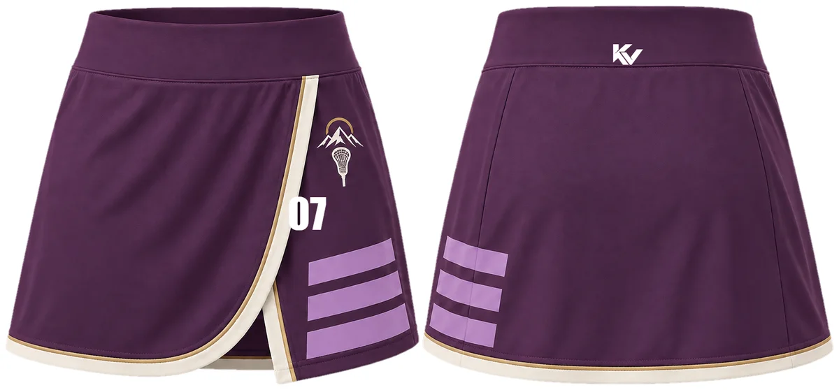 Violet Terrace — Women's skirts, front and back design preview