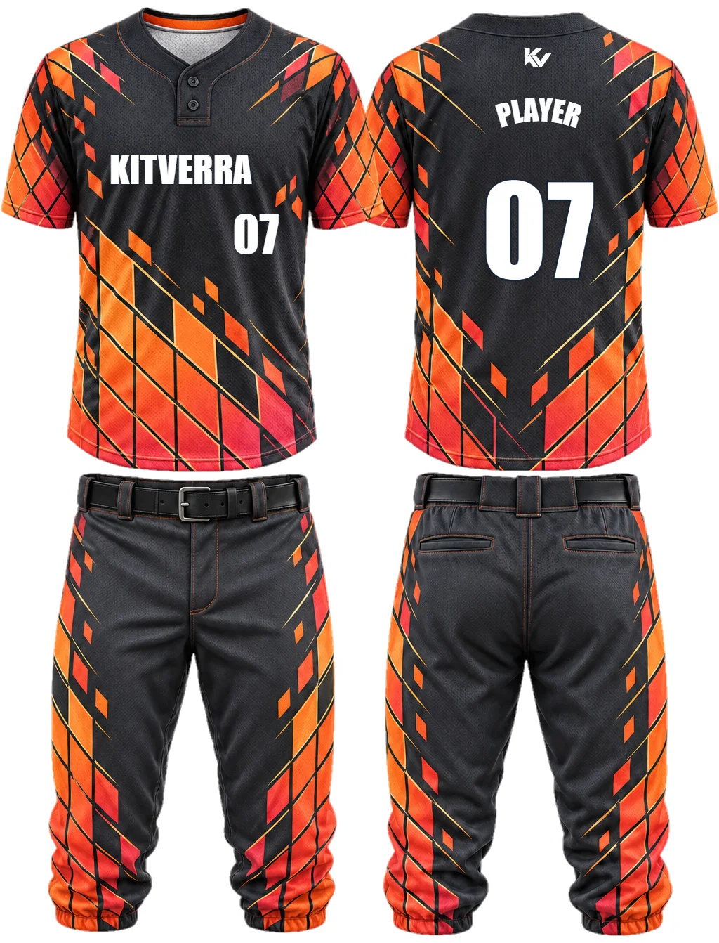 Heatwave Grid — Half-button & knickers, front and back design preview