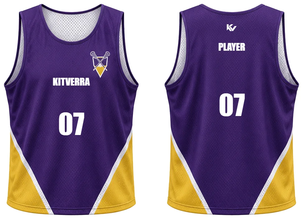 Practice Pennant — Reversible practice pinnies, front and back design preview