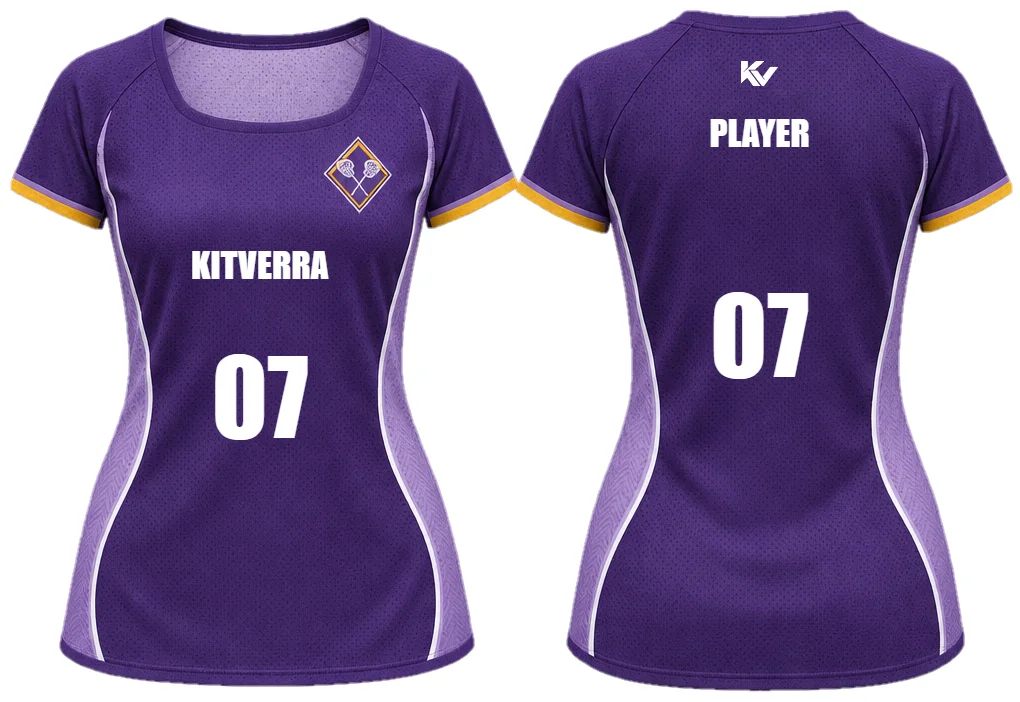 Violet Crossfield — Women's short-sleeve reversible tops, front and back design preview