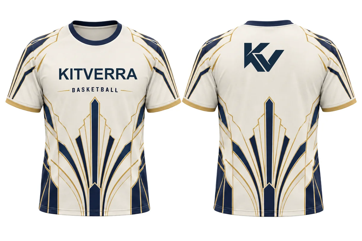 Ivory Court — SHOOTING SHIRT / SUBLIMATION, front and back design preview