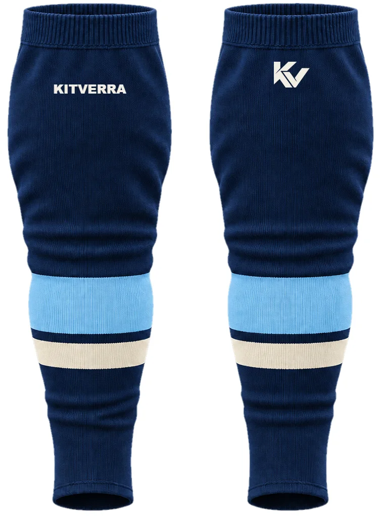 Captain Bands — Ice Hockey / Hockey socks, front and back design preview