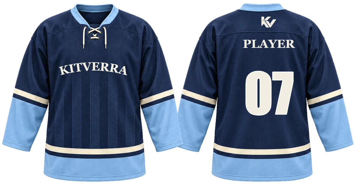 Harbor Captain — Ice Hockey / Game jerseys, front and back design preview